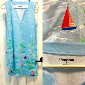 V-neck vacation dress